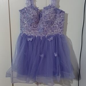 Premier Purple Lace Dress